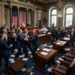 Capitol CHAOS Erupts Over Tennessee Maps… Members of Congress engaged in a physical altercation during a session
