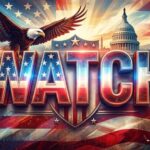 Trump Look-Alike Buffalo SAVED Last-Minute… Patriotic graphic featuring an eagle, the Capitol building, and the word 'WATCH'