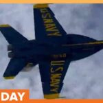 Video: Blue Angels Fly at Low Altitude, Sending People Scrambling
