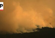 Firefighters battle one of Spain's biggest-ever wildfires