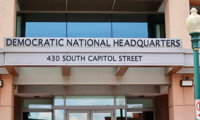 Entrance to Democratic National Headquarters building