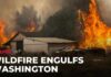 Mass Evacuation Underway as Wildfire Spreads Uncontrollably Washington Wildfires LIVE: Authorities Order Emergency Evacuations As Spokane Fire Spreads