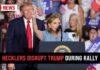 Hecklers disrupt Trump at South Carolina rally to support Darline Graham