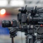 What Travelers Did To Airport Lounge Is Disgusting Professional video cameras on tripods