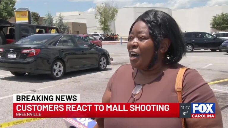 Customers react to shooting at Greenville's Haywood Mall