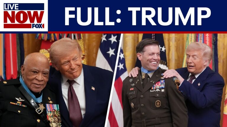 President Trump participates in Medal of Honor ceremony